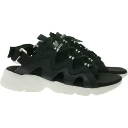 adidas Astir Sndl Damen Sandalen mit Klettverschluss Sommer-Schuhe mit Schnellschnürsystem HP9569 Schwarz/Weiß - 35 1/2