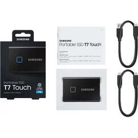 Samsung Portable T7 Touch 1 TB USB 3.2 schwarz