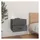 vidaXL Nachtschrank NA 50 x 36 x 40 cm Grau