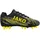 Jako J-SFG Stepover Fussballschuh, Jet Black Neon Yellow, 39 EU