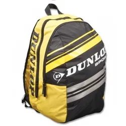 Rucksack- Dunlop Rucksack (Club Taschen Serie)schwarz-gelb