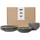 Broste Copenhagen Nordic Rain Geschirrset 12-tlg. grau
