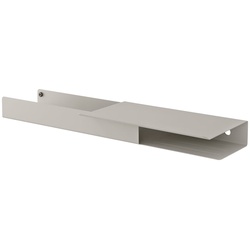 Muuto - Folded Shelves Platform 62 x 5,4 cm, grau