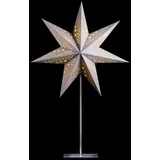 Sterntaler Dekostern Weihnachtsstern Papier Samt Faltstern mit Ständer | Gr | Gr.: onesize