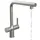 Schütte AQUASTAR PREMIUM Sprudelwasser-Spültischarmatur mit Kühl- und Filtersystem, 3 Wege Küchenarmatur, Osmose Wasserhahn, Küchenarmatur mit Wasserfilter gegen Kalkrückstände, Edelstahl