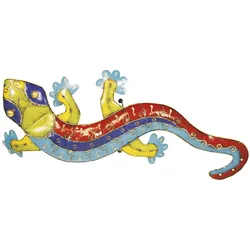 Guru-Shop Wandleuchte Gecko Metall