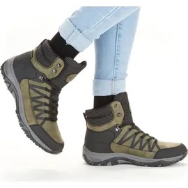 Rieker Damen Stiefel M9632-54 grün 37 EU