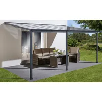 Konifera Terrassendach 495 x 300 cm grau