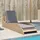 vidaXL Sonnenliege 60 x 205 x 73 cm Beige