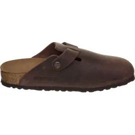 Birkenstock Boston Nubukleder geölt schmal habana 38