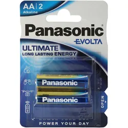 Panasonic Evolta Mignon LR6 AA Mignon 2er Blisterkarte