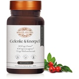 Gelenke & Knorpel Kapseln Hochdosiert (60 Stk) mit OVOMET® Collagen Weihrauchextrakt Hagebuttenextrakt Vitamin C Vitamin D CurcugreenTM Kurkumaextrakt Kollagen BÄRBEL DREXEL®