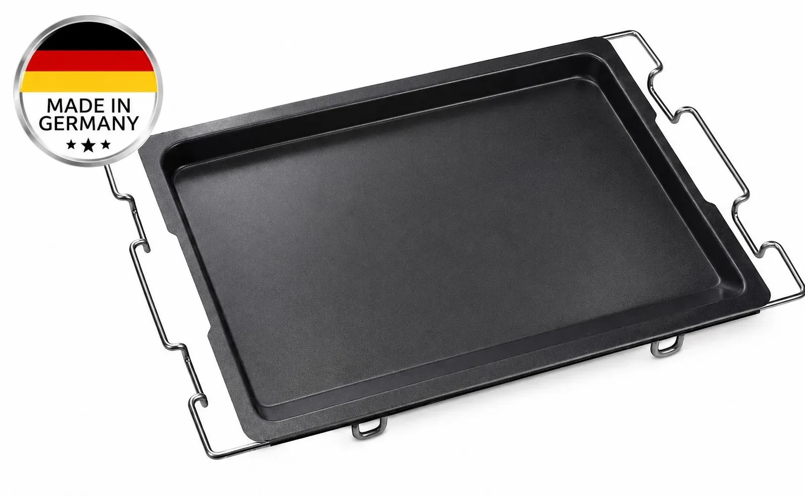 Fisko FLEX Backblech Backofen Kuchenblech Pizzablech 41-51cm ausziebar