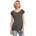 Ladies Wide Neck Tee Farbe Charcoal Größe S