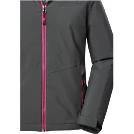 KILLTEC Mädchen Funktionsjacke/Outdoorjacke mit Kapuze KOW 352 GRLS JCKT, dark moss, 164, 42145-000