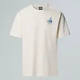The North Face Unisex Powder Days Relaxed Graphic T-Shirt, White Dune, L