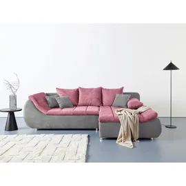 Home Affaire Eckcouch 2-Sitzer grau