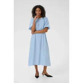 Kaffe Kleid Blusenkleid Blau 42