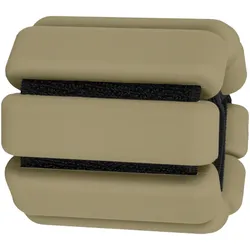 OMNANA HEROSTRAPTM Gewichtsmanschetten Set 1 KG (2X0.5 KG) SMOKY BISCUIT 