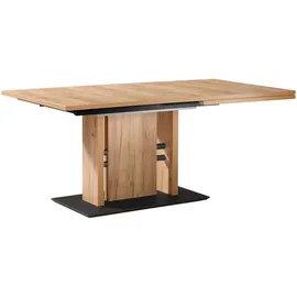 Mäusbacher Cantus Ausziehtisch 90 x 76 x 130-170 cm Eiche Artisan schwarz