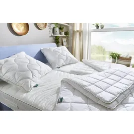 Frankenstolz f.a.n. Schlafkomfort Green »Tegernsee« Bettdecke Duo-Steppbett 200x200 cm 1450g