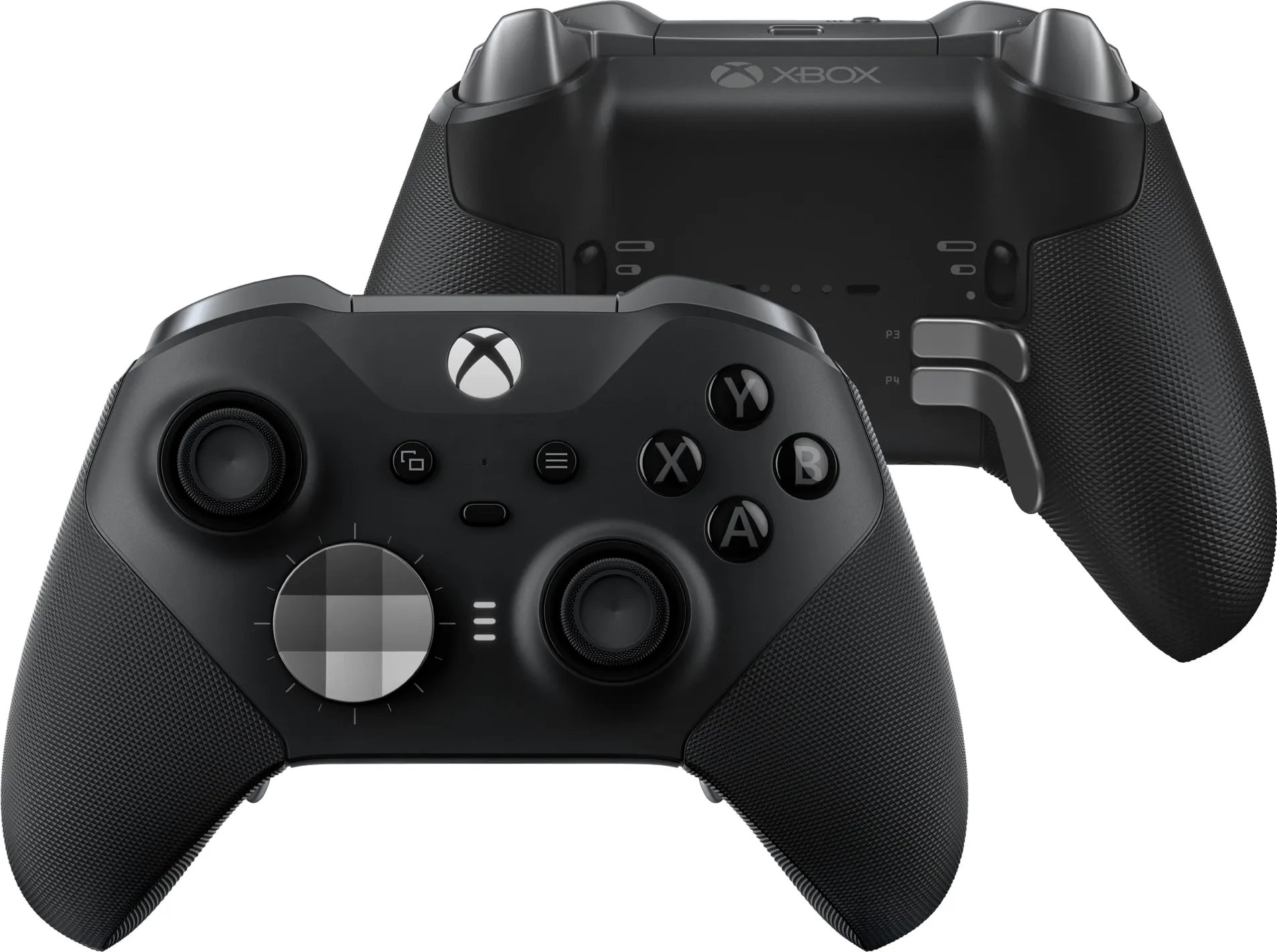 Microsoft Xbox Elite Wireless Controller Series 2 (Xbox One X, PC, Xbox Series X, Xbox One S, Xbox Series S), Gaming Controller, Schwarz