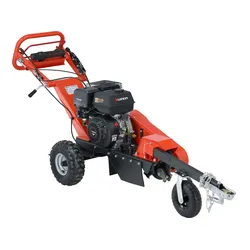 Benzin Stubbenfräse Hubraum 420cm3,  9 kW / 12,24PS, Baumstumpffräse, Wurzelfräse