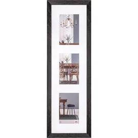 walther + design Fiorito Holz Bilderrahmen dunkelgrau 13x18 cm 3er Set