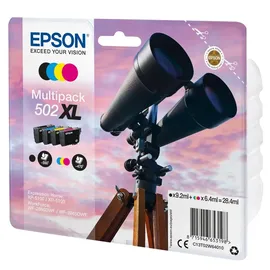 Epson 502XL CMYK + Alarm (C13T02W64020)