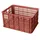 Basil Fahrradkiste Crate L Terra Red