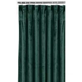 OTTO home Velvet Uni Multifunktionsband 140 x 245 cm dunkelgrün 2 St.