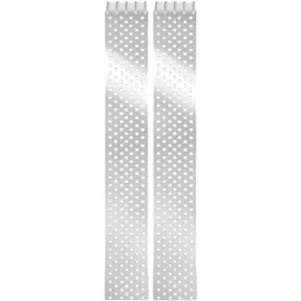 Tectake tectake® Auffahrrampen, 2er Set, rutschfeste, perforierte Oberfläche, 160 x 23 x 4,5 cm