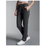 TRIGEMA Damen Freizeithose aus Sweat-Qualität,Grau-Mela,52 - 52