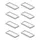 QuickClick Kunststoffgleiter 15791700 32 x 15 mm