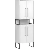 Schildmeyer Hochschrank Limone weiß