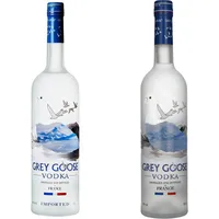 Grey Goose Vodka (1 x 1 l) & Vodka, 0.7l
