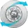 NÄVE Viento 55 cm Deckenventilator Transparent