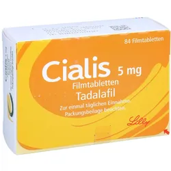 Cialis 5 mg Filmtabletten 84 St