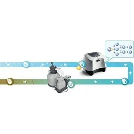 Intex Ozon- und Salzwasser-System QZ1100 weiß onesize