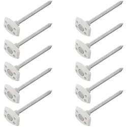 ProPlus 361736V01 10 Stück Zeltbodennagel Metall Heringe Zeltnagel
