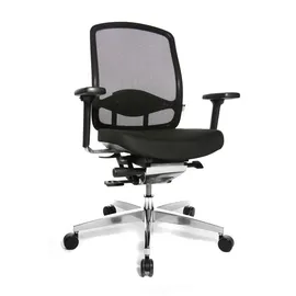 Lüllmann Wagner Alu Medic® 5 Chefsessel Polyester Schwarz