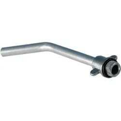 reilang Rohr gebogen 45 Grad, Aluminium für Universalhandpumpe 750UV 250mm