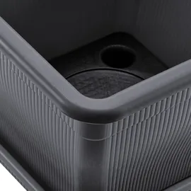 Buri XXL Blumentopf 60 x 60 cm grau