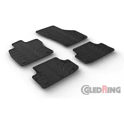 Gledring Fußmattensatz AUDI 0250 Autofußmatten