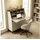 Homcom Sekretär-Schreibtisch-100L x 40B x 115H cm-Naturholz | Gr.: onesize