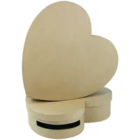 Décopatch Pappmaché Set 2 Urnen 9x36x36 cm 10x36x36 cm