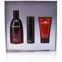 Dior Fahrenheit Set 100ml EDT Eau de Toilette Spray + 10ml EDT Eau de Toilette Spray + 50ml Duschgel