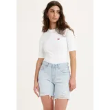 Levi's T-Shirt Damen Unifarben Weiß 34