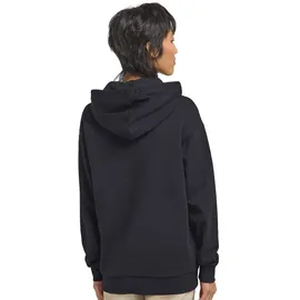 Jack Wolfskin "ESSENTIAL HOODIE W", Damen, Gr. XXL (48), blau (schwarz, navy), Oberstoff: 100% BAUMWOLLE ; Kontrastmaterial 1: 95% BAUMWOLLE, 5% ELASTHAN; Kontrastmaterial 2: 100% BAUMWOLLE, Pullover Kapuzenpullover