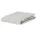 Baumwolle-Elasthan 90-100 x 200-220 grau-silber
